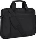 Actual product image dbramante1928 Santa Monica - 16" Briefcase Recycled - Black (16")