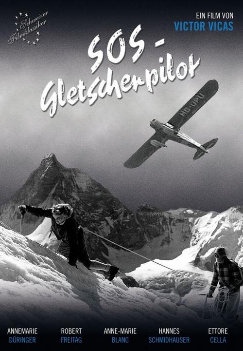 SOS Gletscherpilot Holzbox (DVD, 1959, Deutsch)