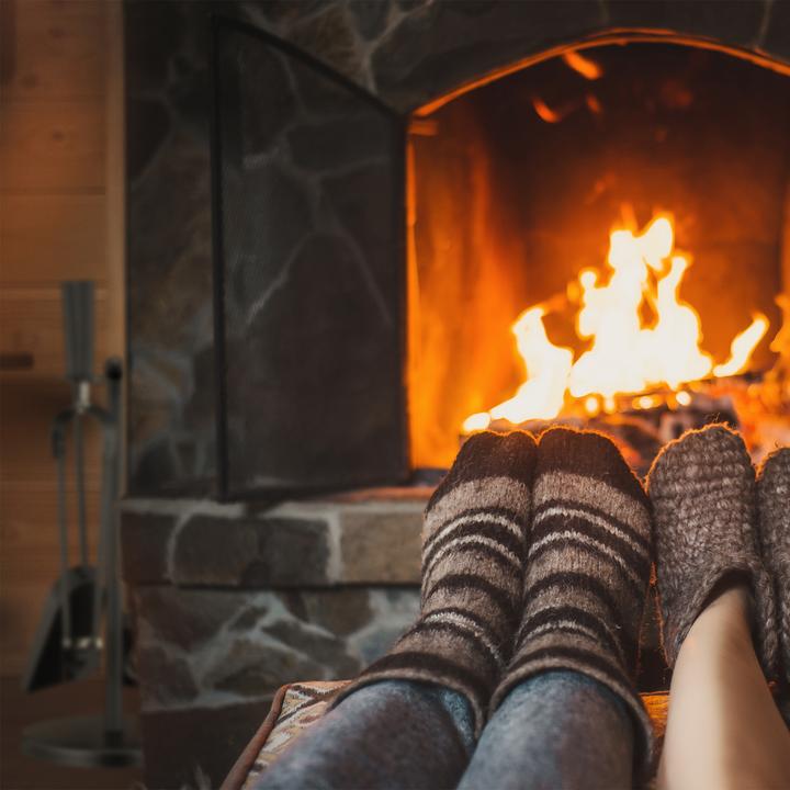 Actual product image Relaxdays Fireplace set (20 x 20 x 50 cm)
