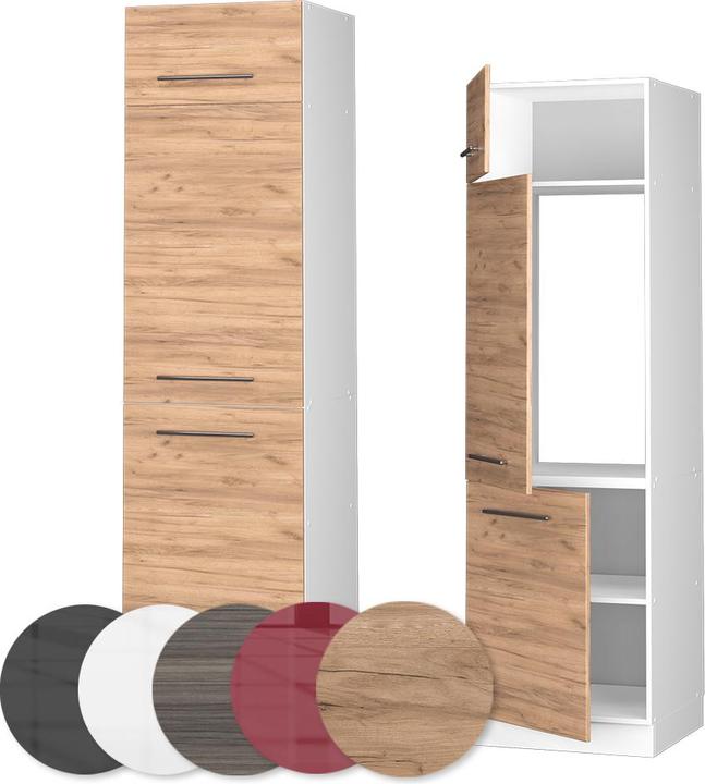 Produktbild Vicco Kühlumbauschrank Fame-Line (60 x 58 x 206.80 cm)