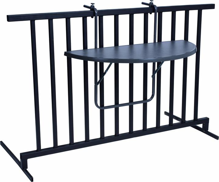 Produktbild Best Balkonhängetisch Butler 50 x 100 H 8 cm anthrazit (100 cm)