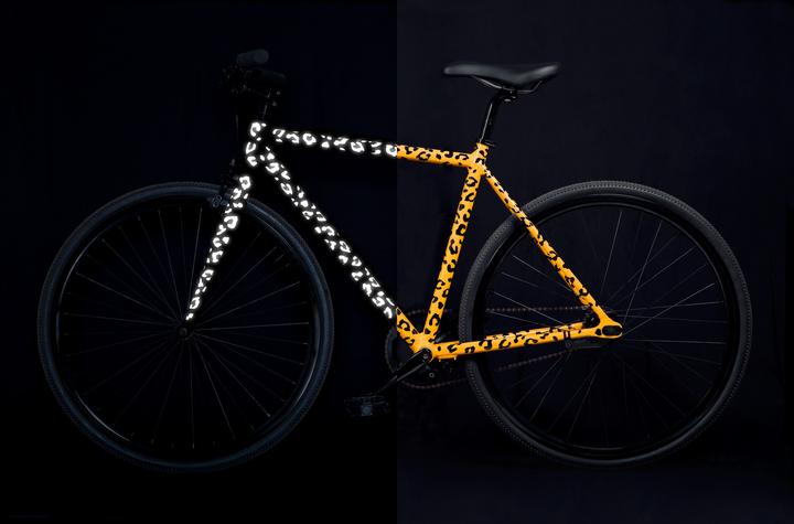 Produktbild Bookman Reflective Leopard Print Stickers