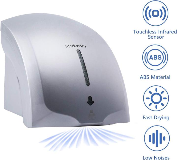 Actual product image Modundry Hand Dryer, Grey