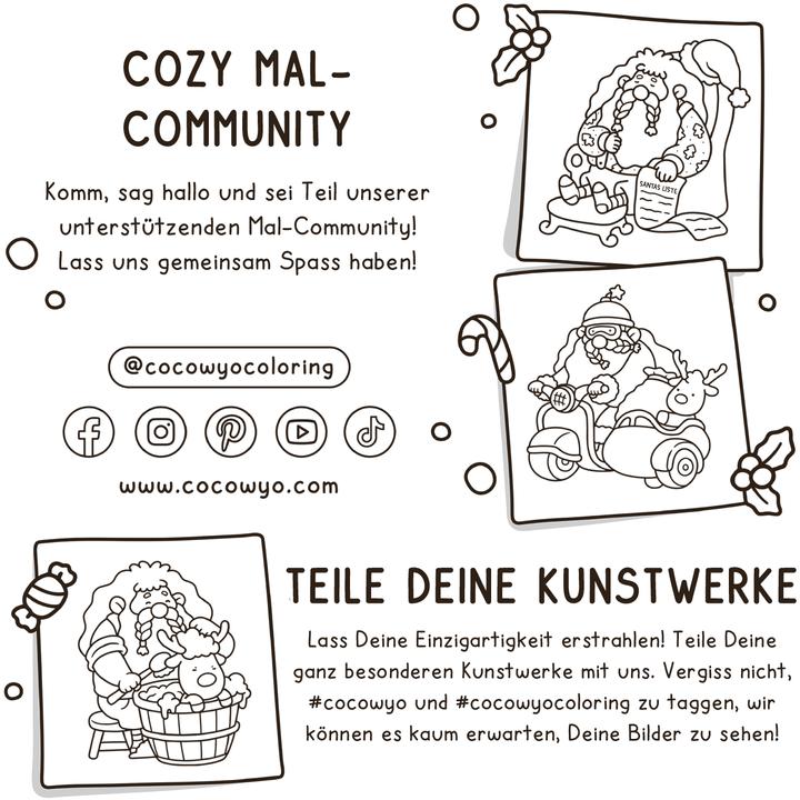 Actual product image Cozy Christmas