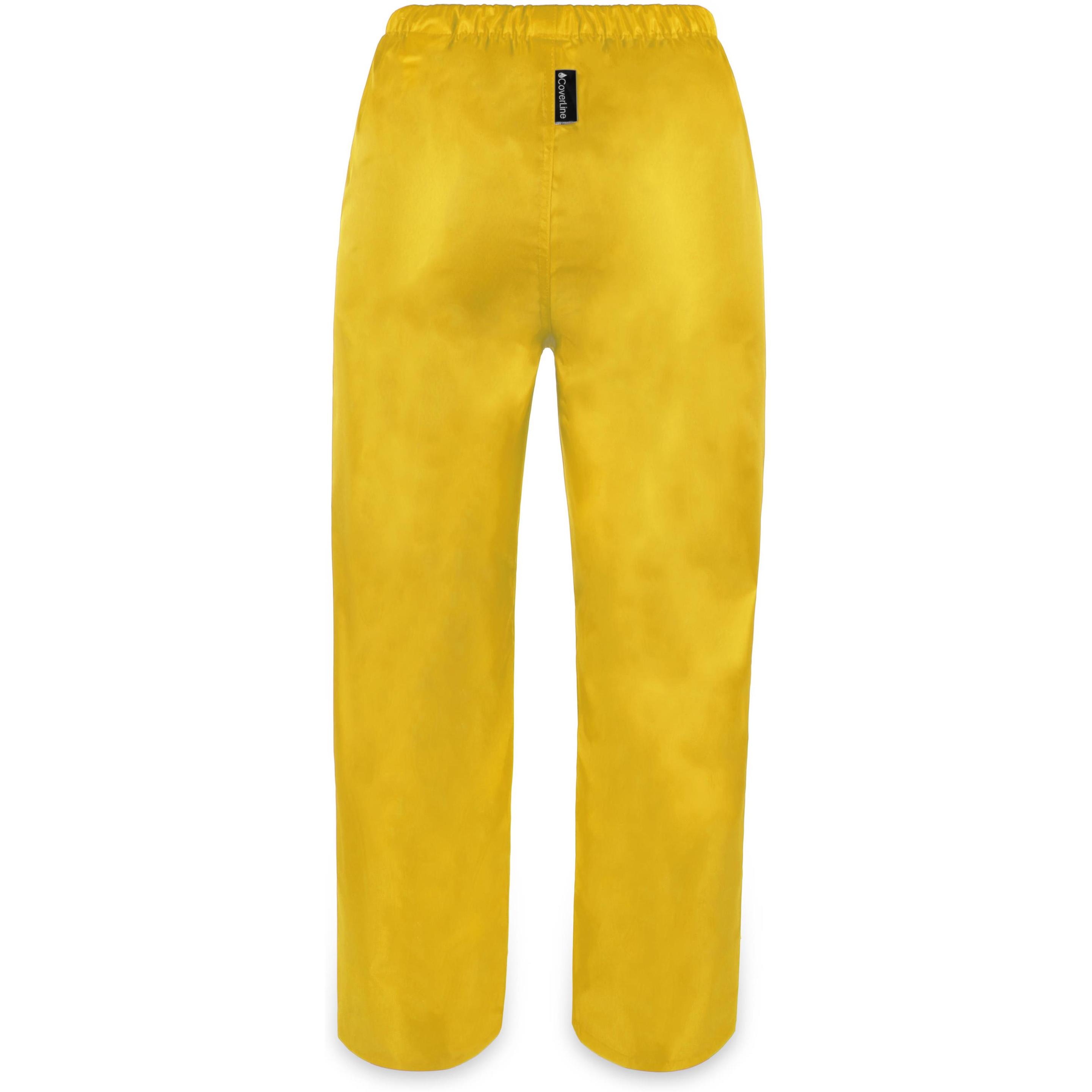Thumbnail - Normani, Unisex, Outdoorhose, Kinder Regenhose Tacoma (158, 164), Gelb, 164, 158