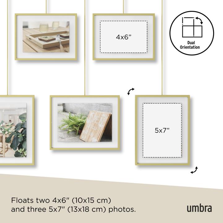 Actual product image Umbra Exhibit Picture Frame (13 x 18 cm, 10 x 15 cm, 20 x 25 cm)