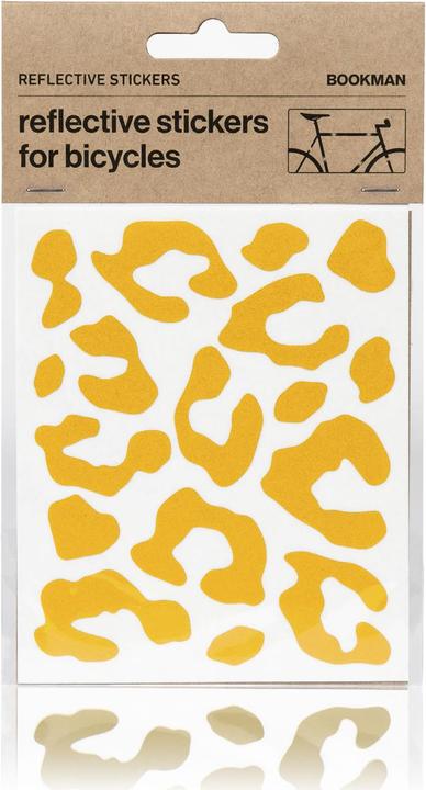 Actual product image Bookman Reflective Leopard Print Stickers