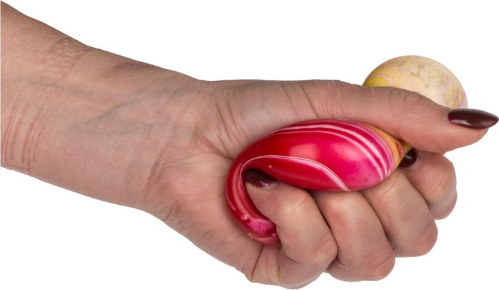 Actual product image Out of the blue Anti Stress Ball Marble red