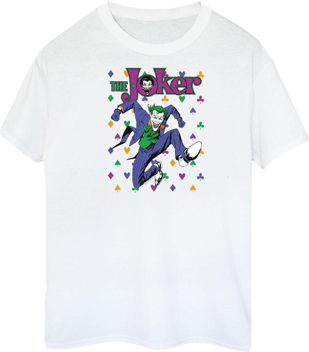 Produktbild Batman Joker Karten Sprung Baumwolle Boyfriend TShirt (3XL)