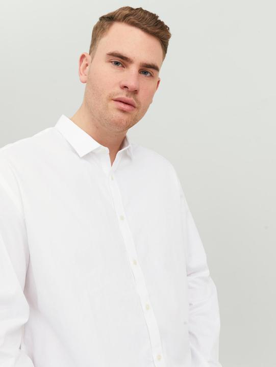 Actual product image Jack & Jones Plus Size Long Sleeve Shirt (8XL)