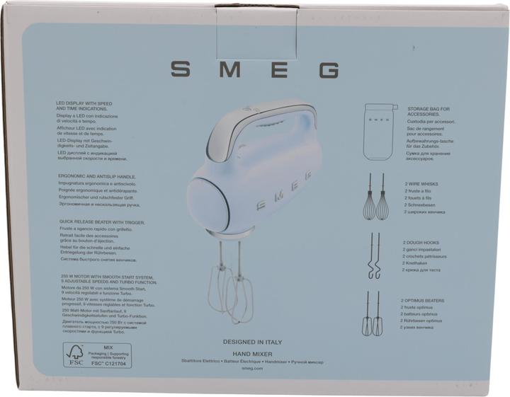 Image du produit Smeg HMF01PBEU (250 W)