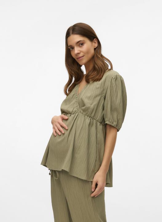 Immagine prodotto Mamalicious Normal geschnitten Rundhals Top Bluse (XS)