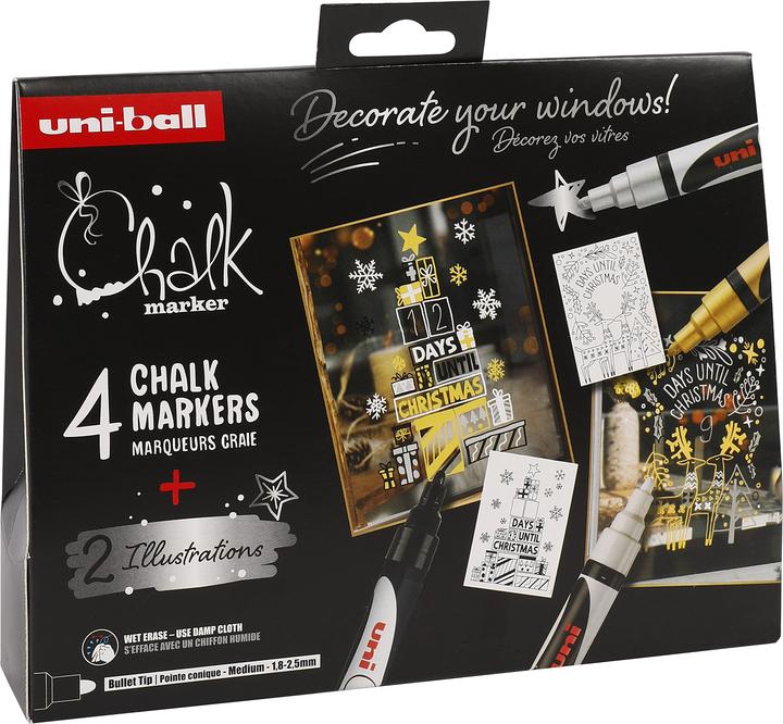 Immagine prodotto Uni-ball Marchio a gesso (4x)