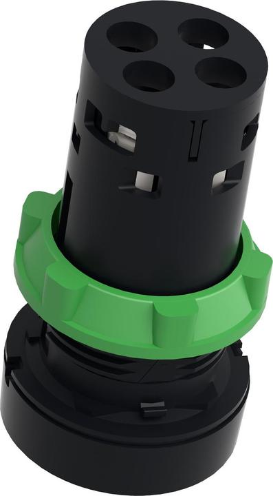 Image du produit Schneider Electric 22mm Bouton-poussoir Flush NO NC Noir