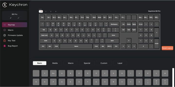 Actual product image Keychron B6 Pro (US, Wireless)