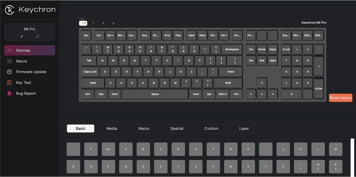 Immagine prodotto Keychron B6 Pro (US, Senza fili)