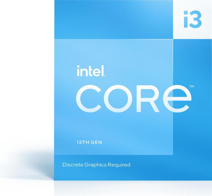 Image du produit Intel Core i3-13100F (LGA 1700, 3.40 GHz, 4 -Core)