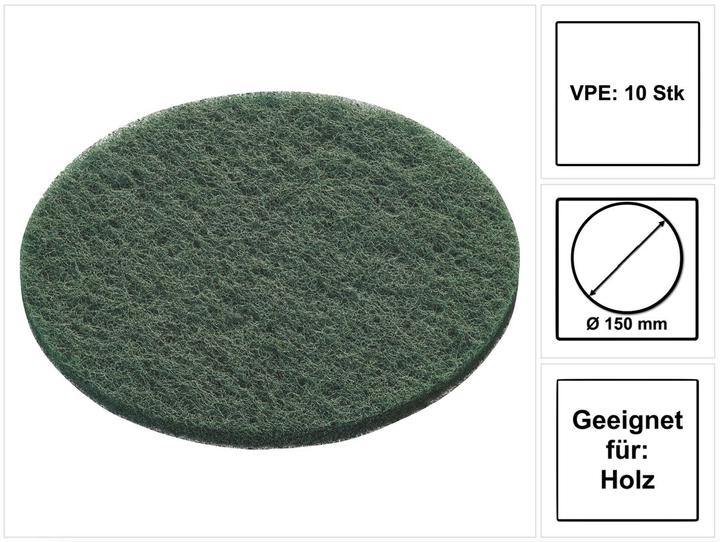 Produktbild Festool Schleifvlies STF D150 green VL/10 (Green)