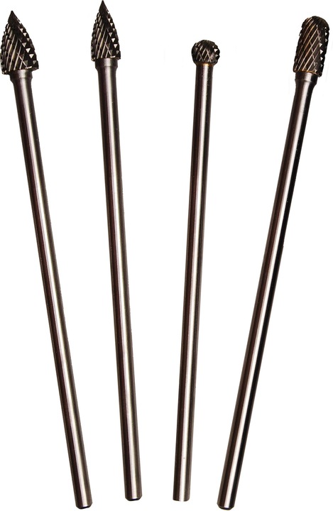 Produktbild BGS HSS-Fräser-Satz, extra lang | 4-tlg.