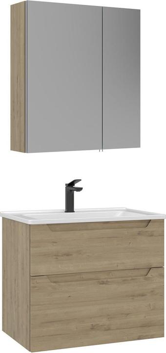 Produktbild Homitis Messina 65 v2 Bathroom Cabinet With Sink & Mirror Set (2 Pieces)