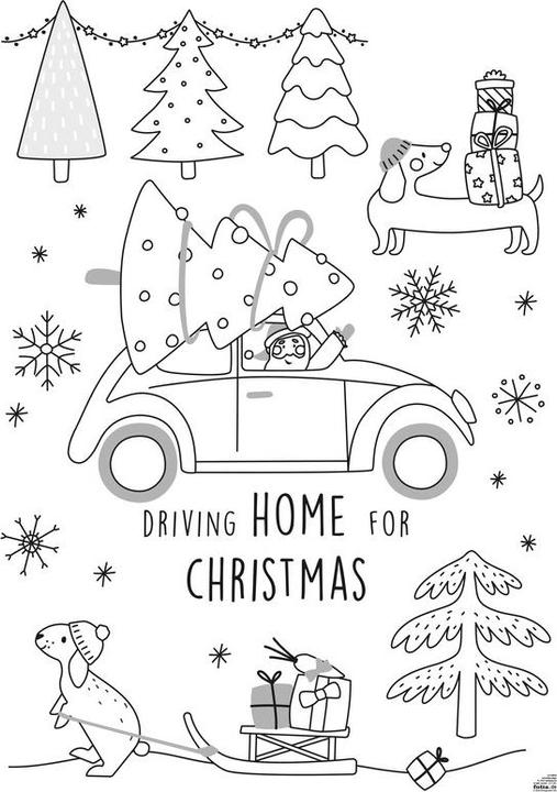 Actual product image Folia Window Pictures Templates For Cold Season