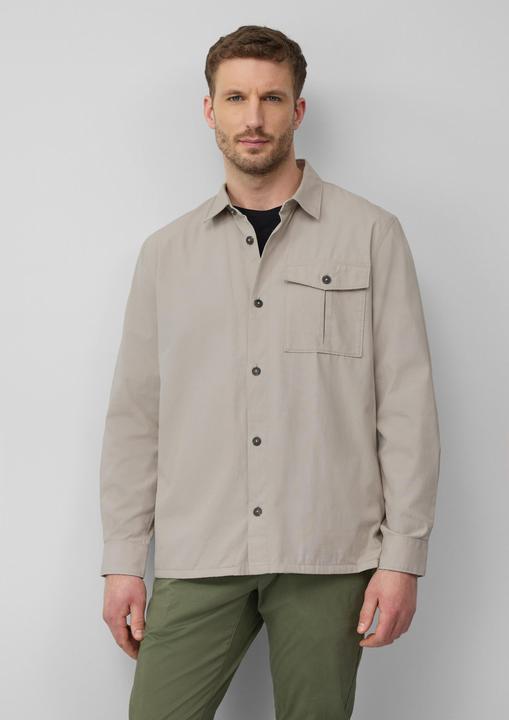 Immagine prodotto s.Oliver Hemd Softes Overshirt im Relaxed Fit mit Eingrifftaschen (M)