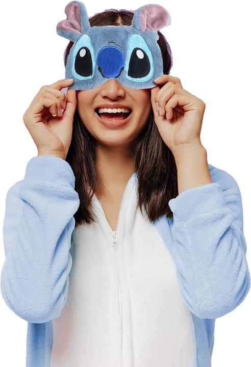 Produktbild Stitch Schlafmasken-Stickerei, blau (Schlafmaske)