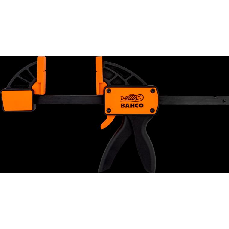 Bahco, Schraubstock + Zwinge, Schnellzwinge mit 80kg Spannkraft, 300 mm (300 mm)