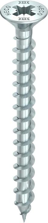 Heco TOPIX-plus 5.0x30, countersunk head, Pozi-Drive, VVG, A3K, 500 pcs. (500 Screws per piece)