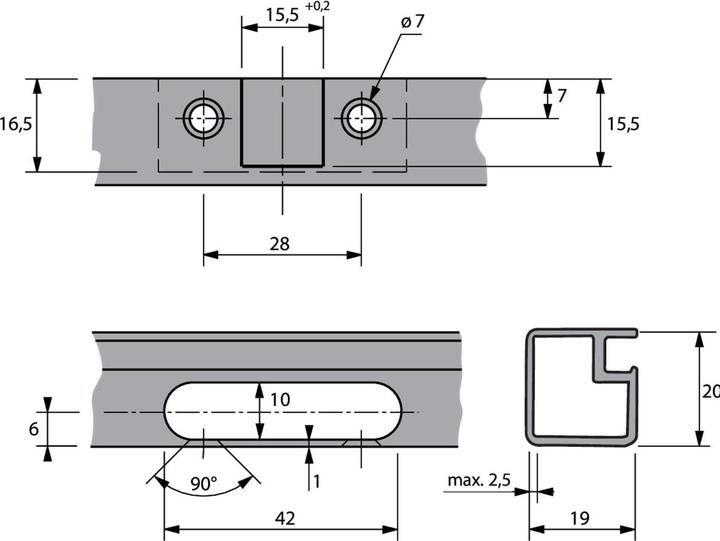 Immagine prodotto Hettich Sensys8638i char.d'angle en aluTA32à vis