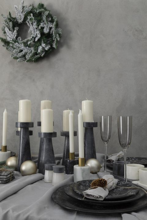 Produktbild Fifty five south Marmor Kerzenständer Lamonte - Grey