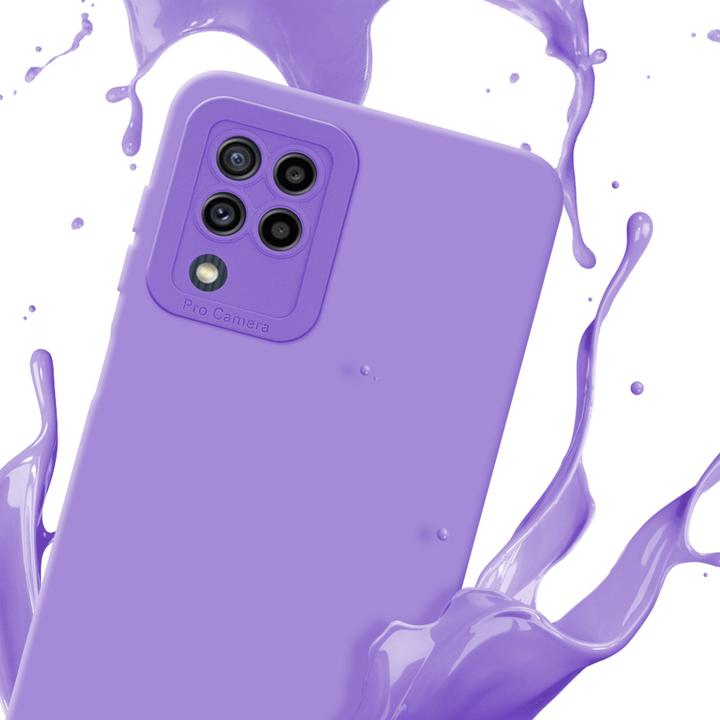 Actual product image Cadorabo Case for Samsung Galaxy M22 / M32 4G in TPU Fluid LM162 Style (Samsung Galaxy A32, Samsung Galaxy M22)