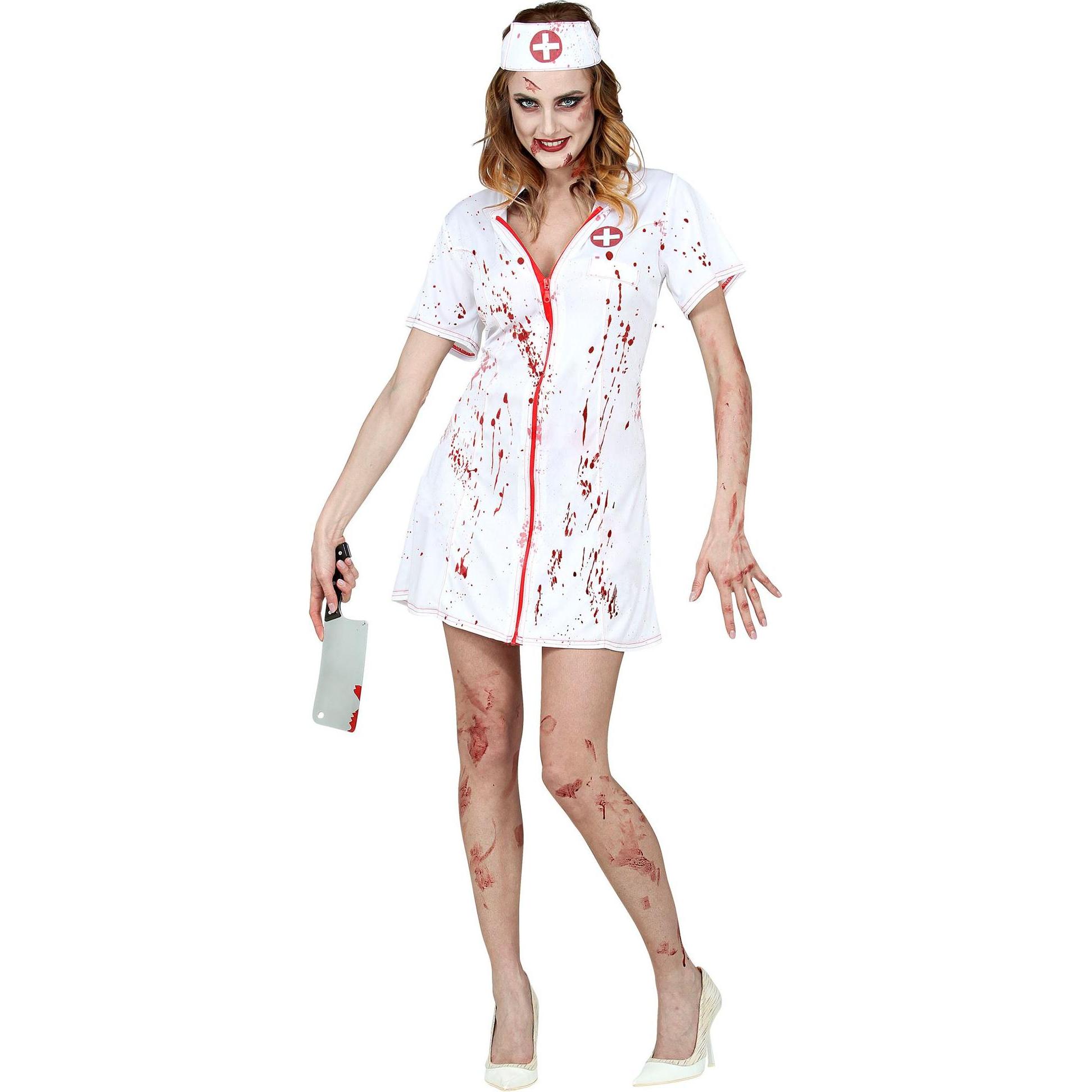 Thumbnail - Widmann Zombie Krankenschwester Damenkostüm (XS)