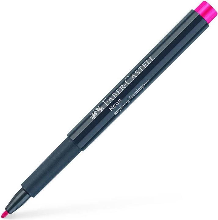 Image du produit Faber-Castell Marqueur néon, rose (1x)