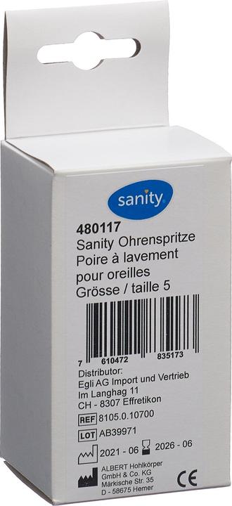 Produktbild Sanity Ohrspritze