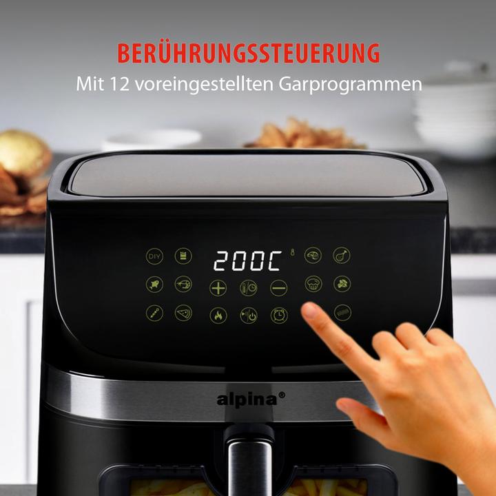 Image du produit alpina Heissluftfritteuse 9L 1800W