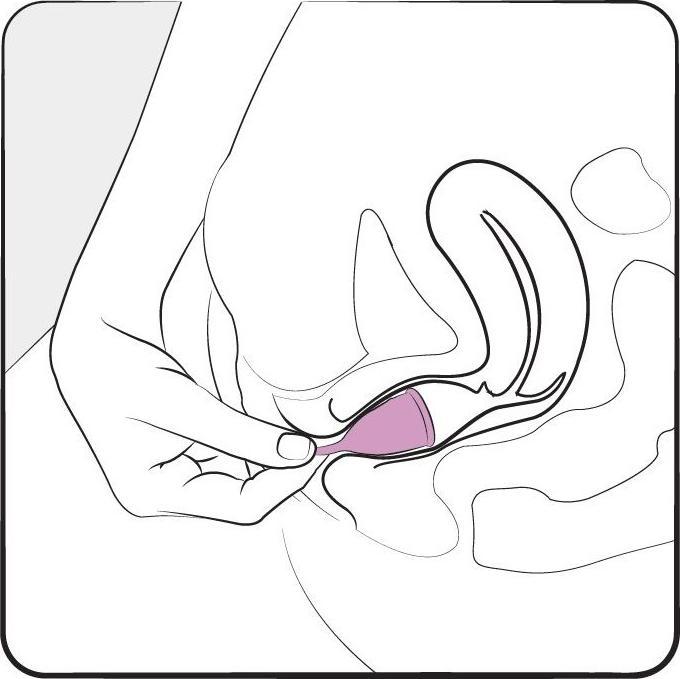 Produktbild Femintimate Eve Silikon-Menstruationstasche Grösse L (L)