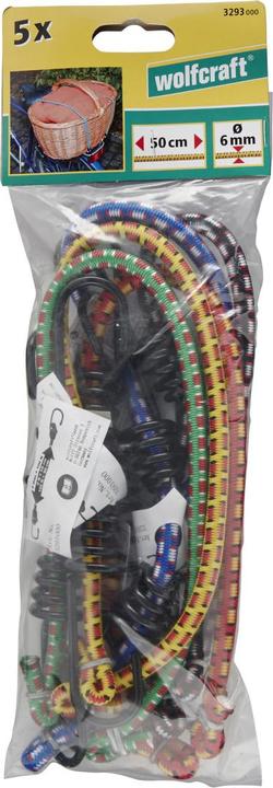 Produktbild wolfcraft 5 Spanngummis 0,5m