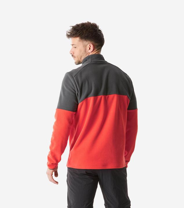 Produktbild Quechua Fleecepullover Herren Wandern - MH 500 rot (4XL)