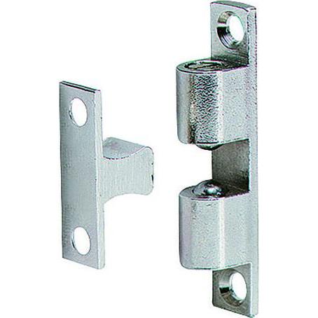 Ideal, Türbeschlag + Scharnier, Kugelschnäpper