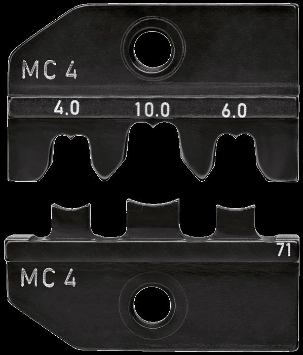 Actual product image Knipex Crimping die (66 mm)