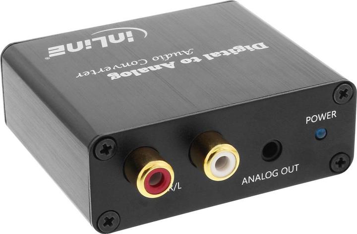 Actual product image InLine Audio DA converter (Audio Switch)