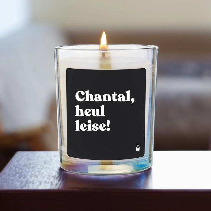 Productafbeelding Chatty Candles Rainbow Woody geurkaars "Chantal, huil zacht!"