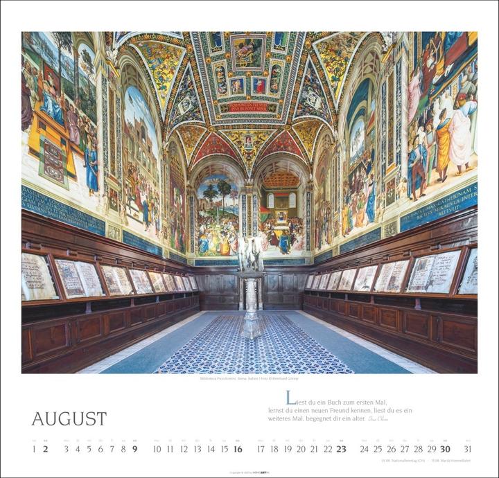 Actual product image Welt der Bibliotheken Kalender 2026 (Special)