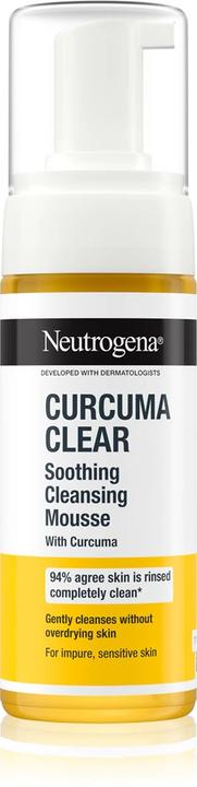 Neutrogena Curcuma Clear Soothing Cleansing Mousse (Cleansing mousse, 150 ml)