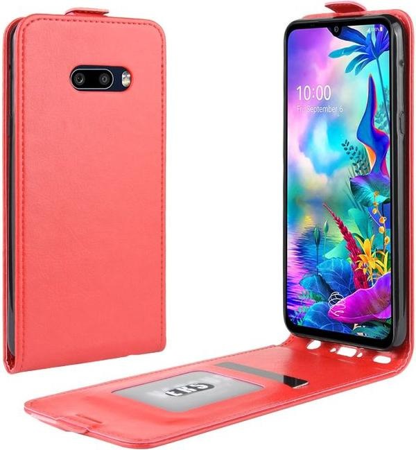 Produktbild MU Classic Leder Flipcase Hülle (LG G8X ThinQ)