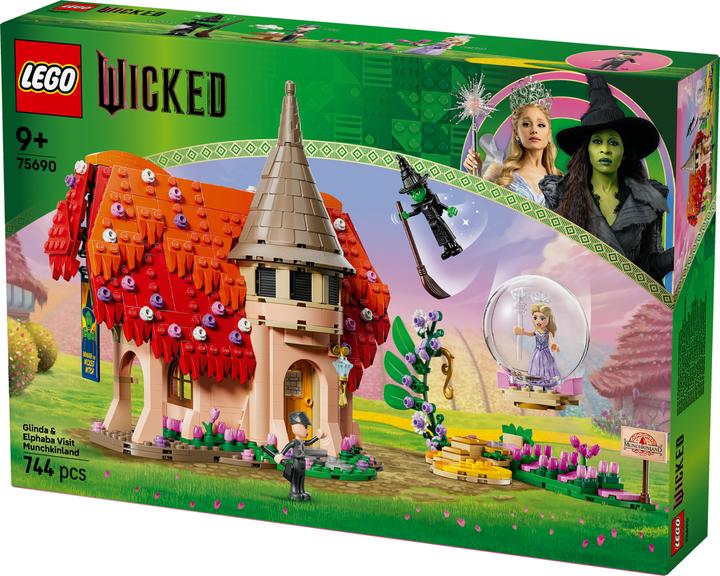 Actual product image LEGO Glinda & Elphaba Visit Munchkinland (75690)