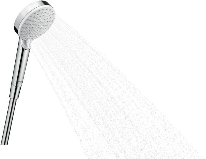 Produktbild hansgrohe HG Handbrause CROMETTA VARIO DN 15 weiss/chrom (2 Strahlarten, 14 l/min)
