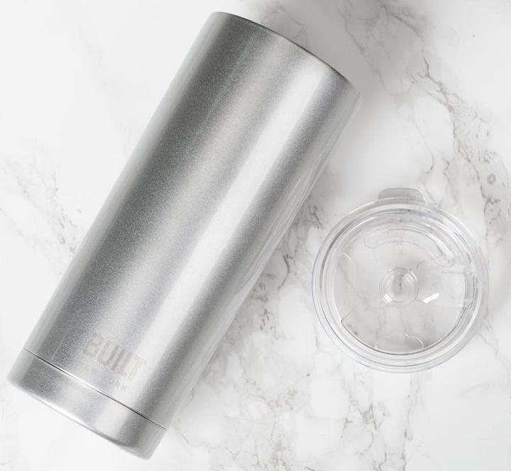 Immagine prodotto Built È stata costruita una tazza termos in argento da 0,6 l isolata sotto vuoto. (0.60 l)