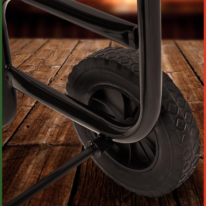 Actual product image Deuba Firewood trolley